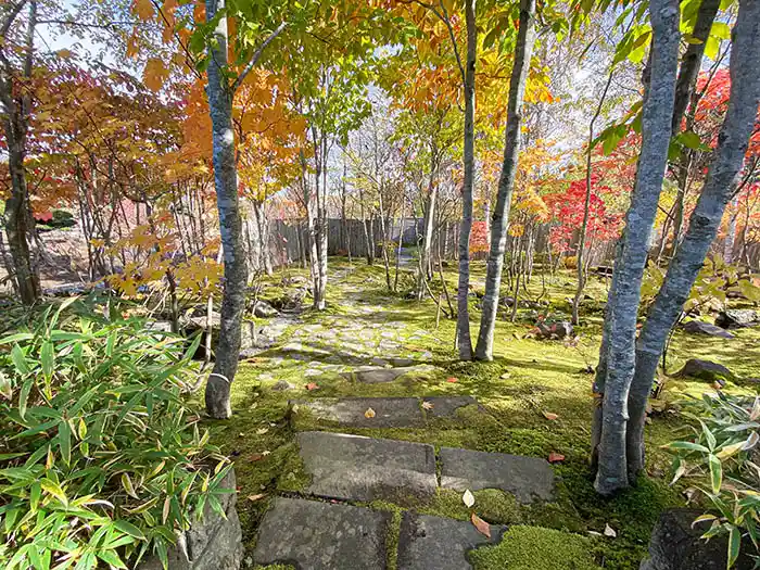 ビオガーデンの石畳