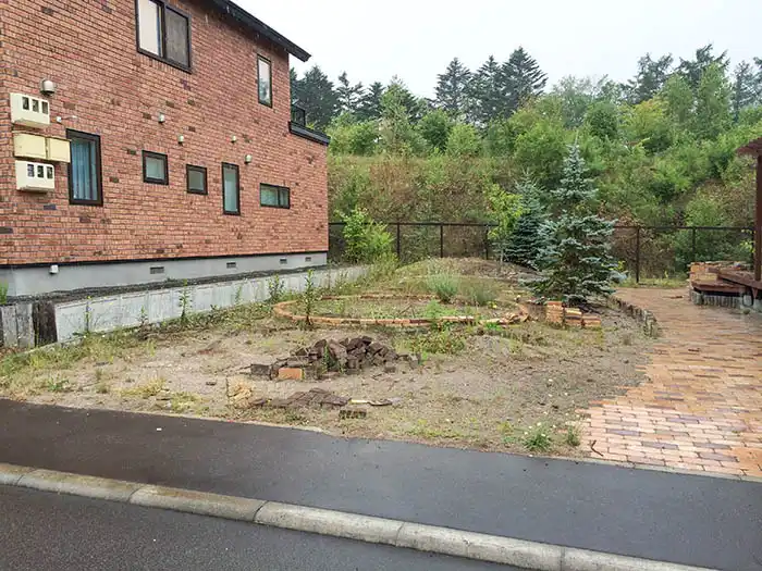 ビオガーデン施工前の様子