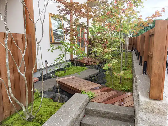 個人宅ビオガーデン工事完成の写真